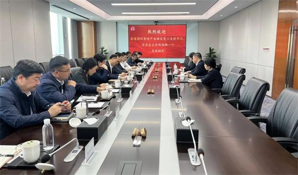 南通国际家纺园赴浙江纺织产业集群开展考察调研