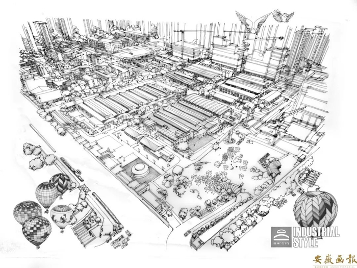 艺术天地 | 陈新生: 钢笔手绘建筑图