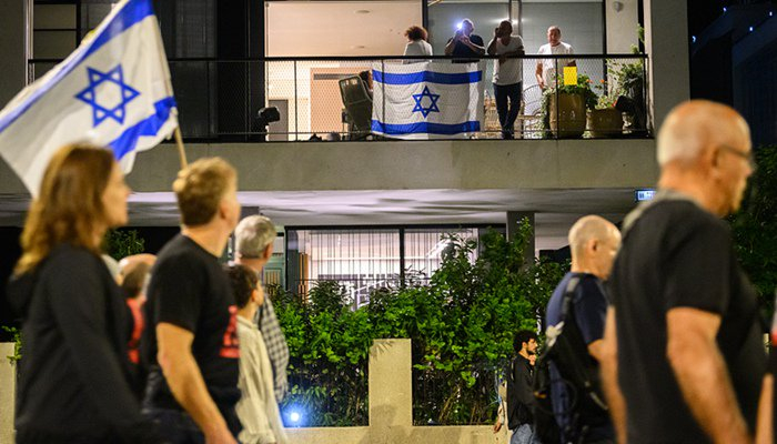 在抗议和盟友不满声中,以色列迎来国庆节|独立日|以色列|拉法_新浪