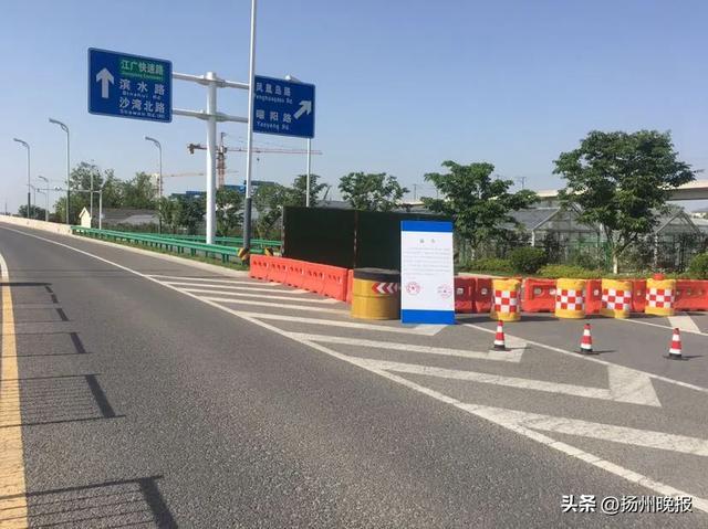 上海快速路养护封路图图片