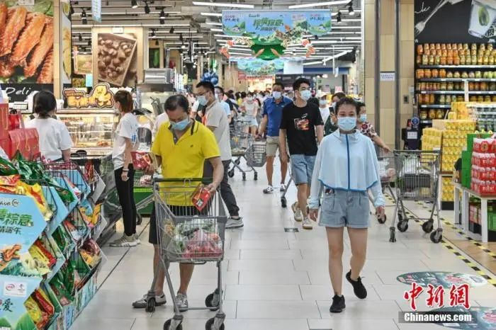 广州某家永辉超市（资料图）