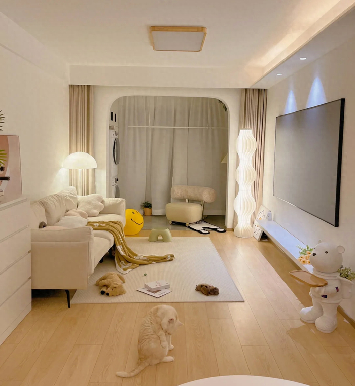 探访38岁阿姨的60㎡温馨小窝,简约生活也能如此精致,满满的治愈感扑面