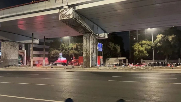  图&nbsp;|&nbsp;实习下班后，马珂拍下夜景