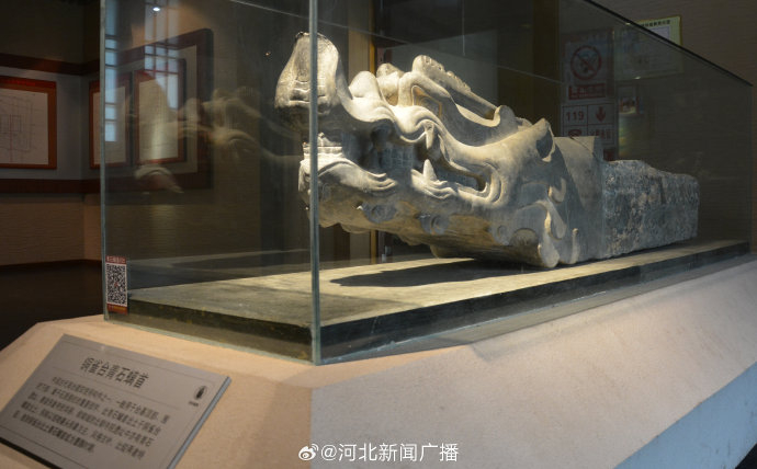 在邯郸市临漳县邺城博物馆第二展厅