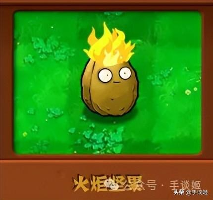 比如不知道是不是在致敬沙福林大人的火炬坚果,既可以防御僵尸,也是