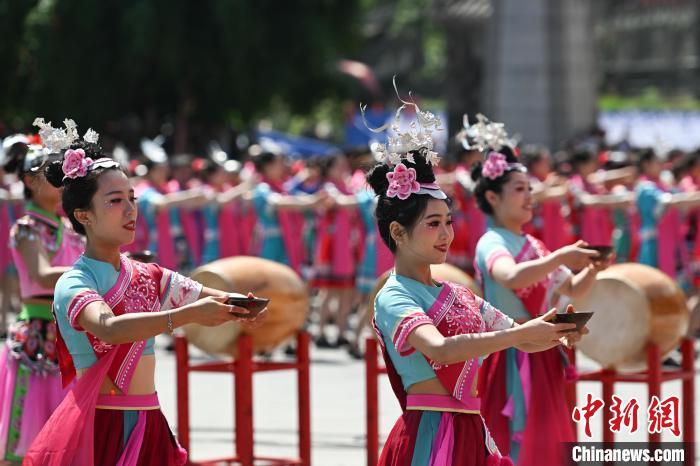 重庆特色表演图片