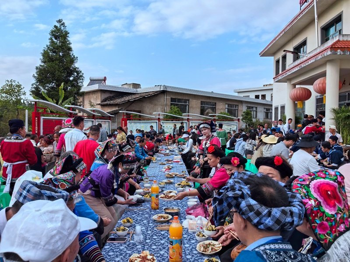 龙里县醒狮镇:民族联欢共庆浓情"四月八" 石榴花开共建幸福新生活