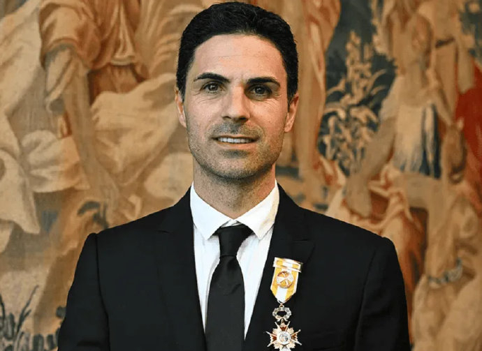 阿森纳官方:主帅阿尔特塔被授予天主教伊莎贝拉勋章