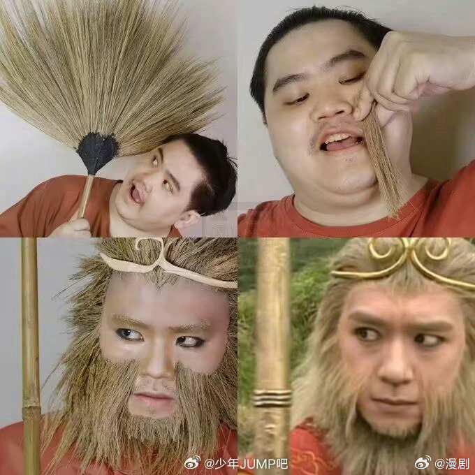 低成本cos泰国小哥真是啥都不放过啊!