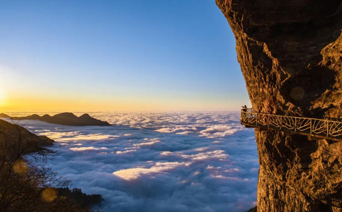金佛山绝壁栈道 南川区委宣传部供图