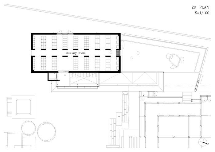 prabha 骨灰堂 / teamstar|日本|设计|平面图_新浪新闻