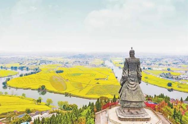 俯瞰潼南陈抟故里景区 潼南区委宣传部供图