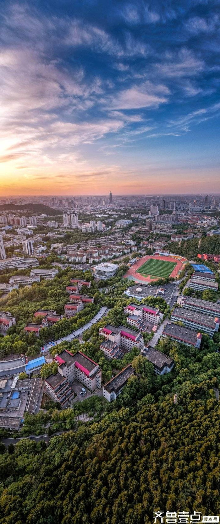 山东财经大学舜耕校区盛景