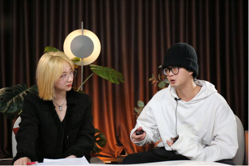 ▲莫力洋（右）