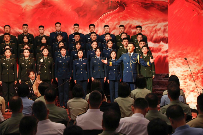 国防大学军事文化学院:听,我们的歌声多嘹亮