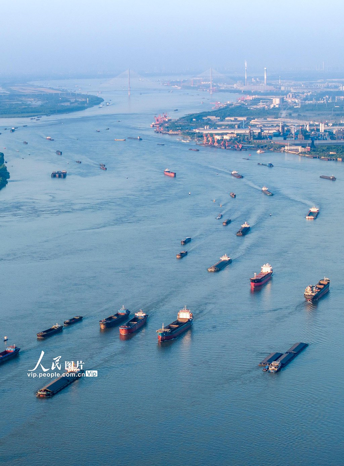 安徽芜湖长江黄金水道助发展
