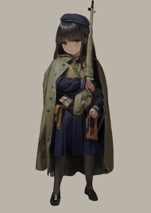插画师 がろっぷい 的原创角色 - 武装少女 (twitter:garoppui)