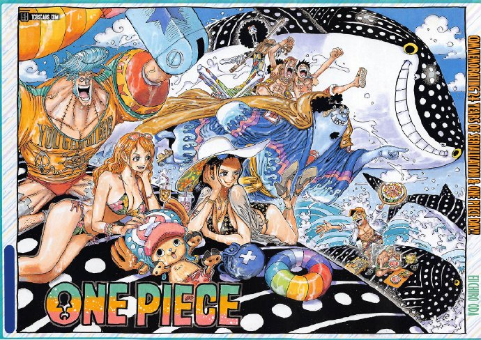 周刊少年jump2024年21期海贼王人气角色贴纸的图片出处都被我们的博友