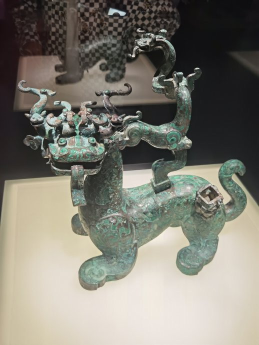 其实是一件乐器支架|河南博物院|文物_新浪新闻