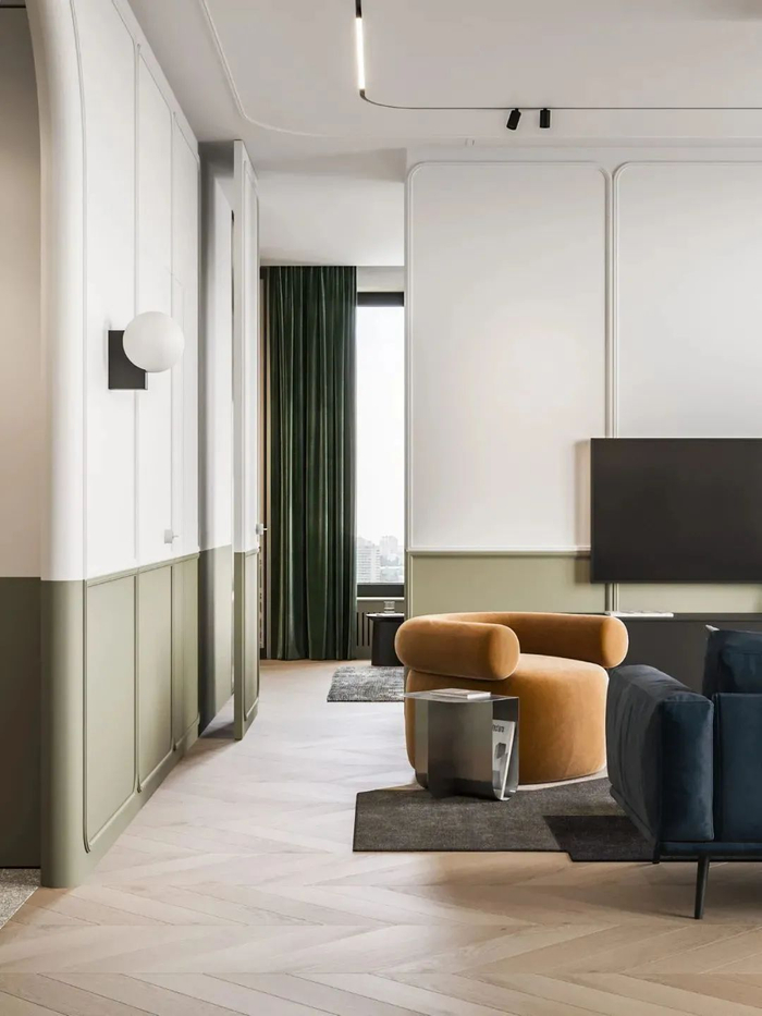 清新迷人的简约典雅格调