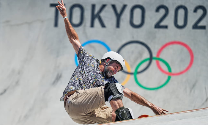 南非选手达拉斯·奥伯霍尔泽曾参加东京奥运会滑板比赛。