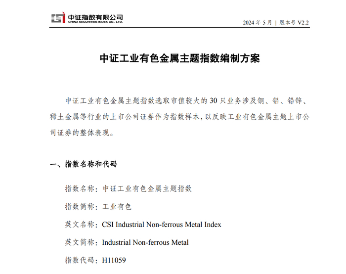图片来源：中证指数公司官网