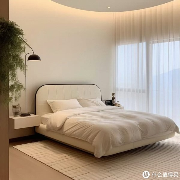 地板要选择原木色,花纹要细腻,纹理大和多都是奶油风的禁忌,显得比较