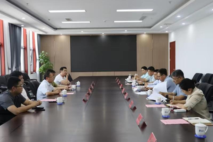 石家庄工商职业学院和河南鼎昂智能科技有限公司到博兴考察