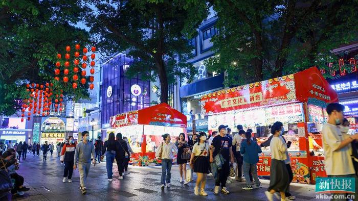 广州北京路小吃街图片