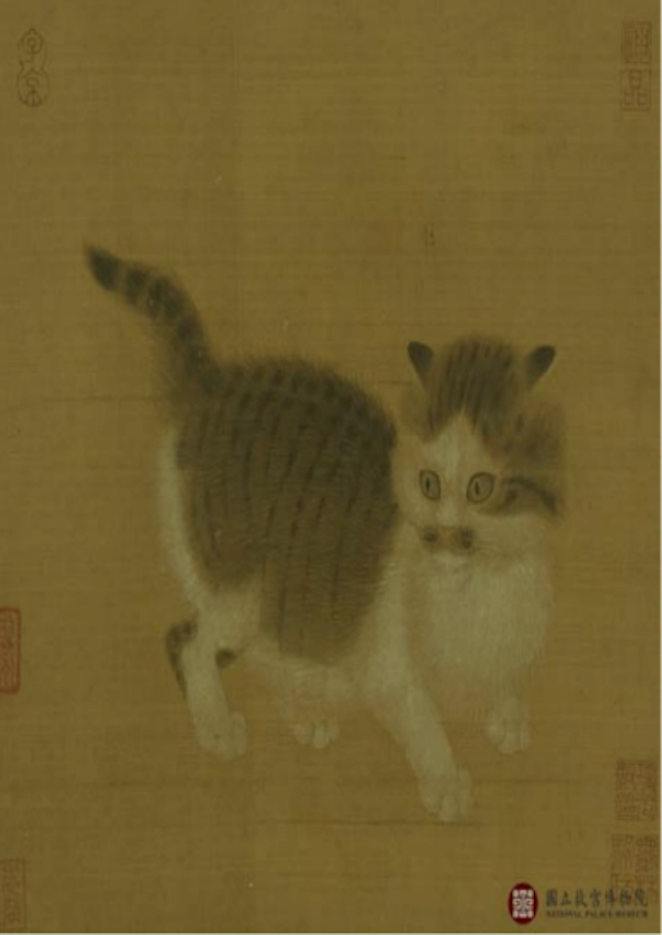 图6 （南宋）佚名：狸奴图