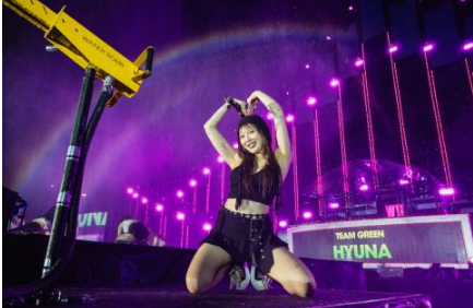 韩国天王jay park,rain,天后泫雅,jessi亮相waterbomb,全韩顶流hiphop