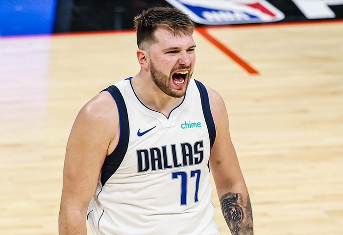 东契奇上脚「白水泥」luka 3!