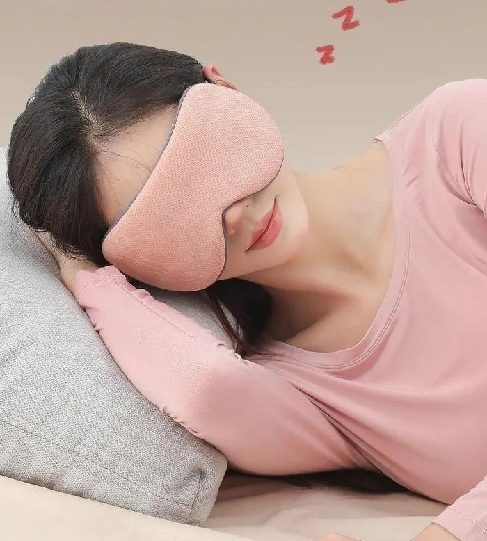 这个眼罩太绝了!软如泡芙,戴上宛如在做眼周spa