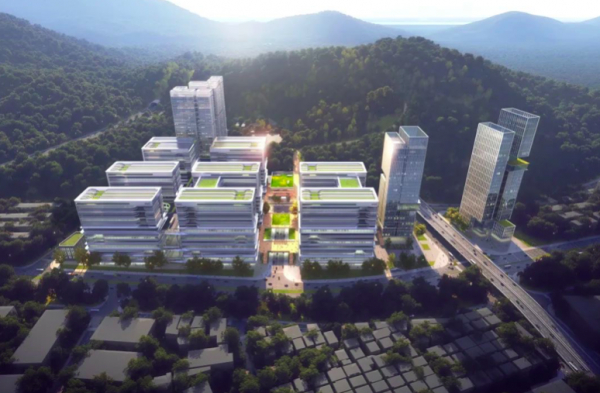 中建二局承建的南山智造（红花岭基地）城市更新项目