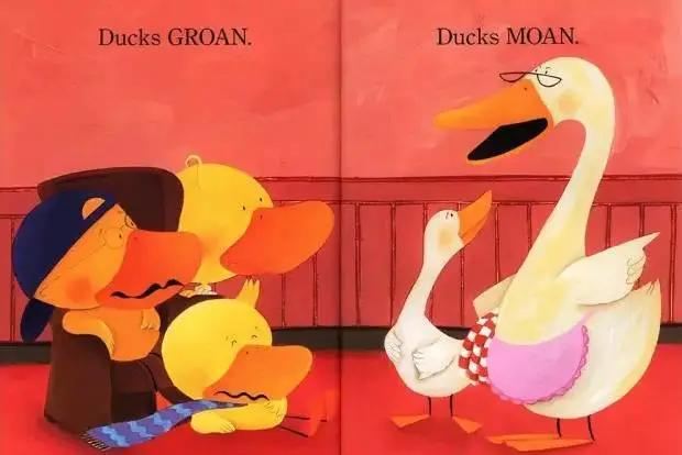 ducks groan.ducks moan.