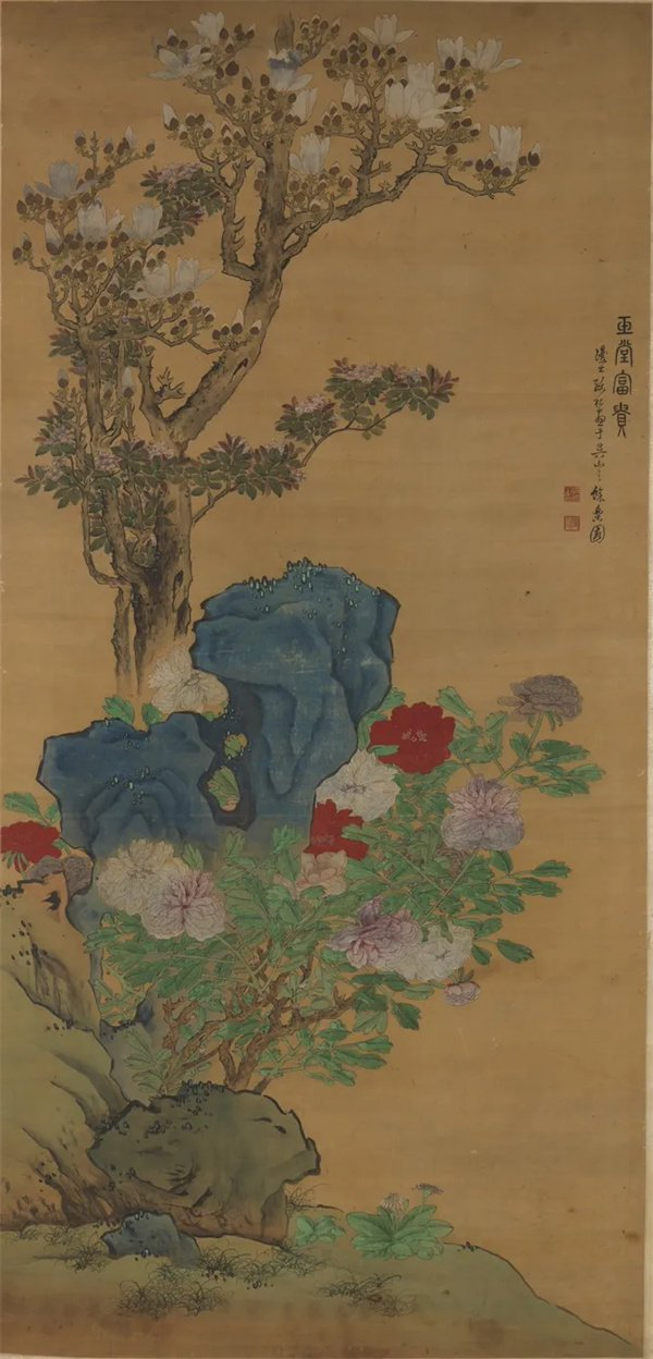 国际博物馆日|13米的八大山人《河上花》全卷呈现天津|花鸟画|八大山