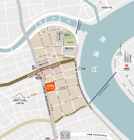 外滩·老市府具有得天独厚的区位优势。上海市黄浦区 供图