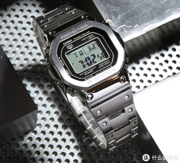 卡西欧时尚经典小银方块