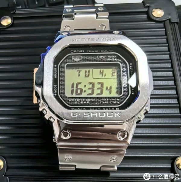 卡西欧时尚经典小银方块