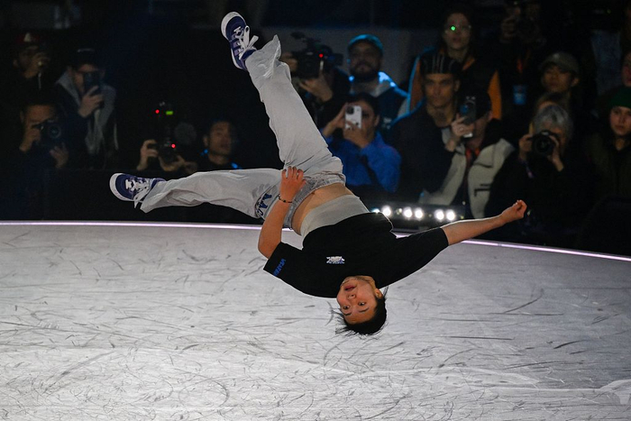 刘清漪是中国女子霹雳舞的领军人物。