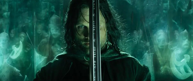 有一说一,当年阿拉贡指挥幽灵军团冲锋的名场面,小弟现在还能回想起来