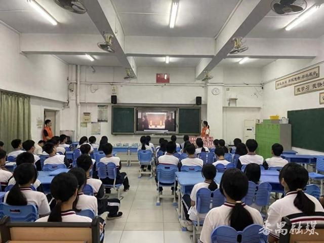 番禺大石街禁毒宣传校园巡回展走进大石中学,石北中学