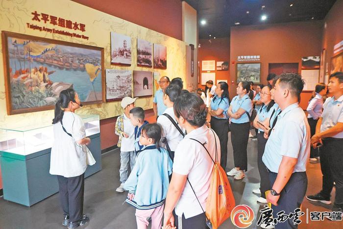 5月18日,桂平金田起义博物馆迎来众多参观和研学的游客陈汝军 摄