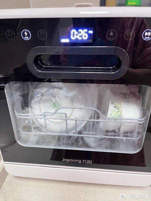 九阳洗碗机家用小型台式免安装6人份全自动进水台上式刷碗机x1