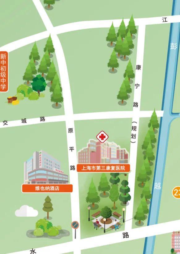 圈出高效,圈出安心……彭浦镇推出营商服务地图