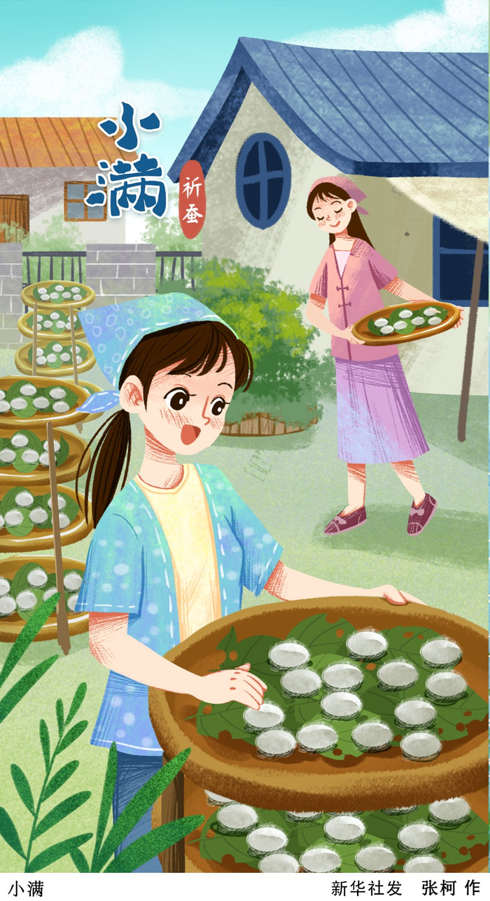 二十四节气·小满|小满·祈蚕