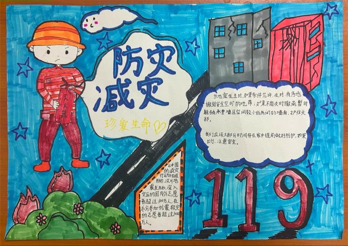 手抄报展评活动.