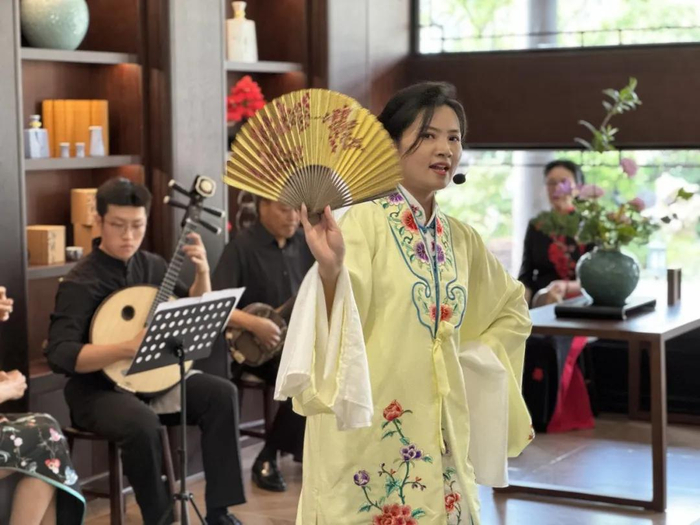 美美与共 诗酒花茶丨"小满"节气雅集活动在沂南桃溪山居举行|昆曲