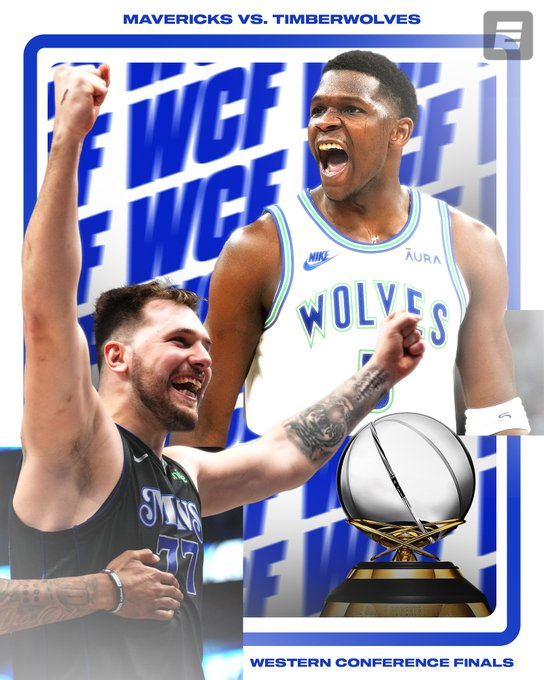 西部决赛，独行侠VS森林狼。