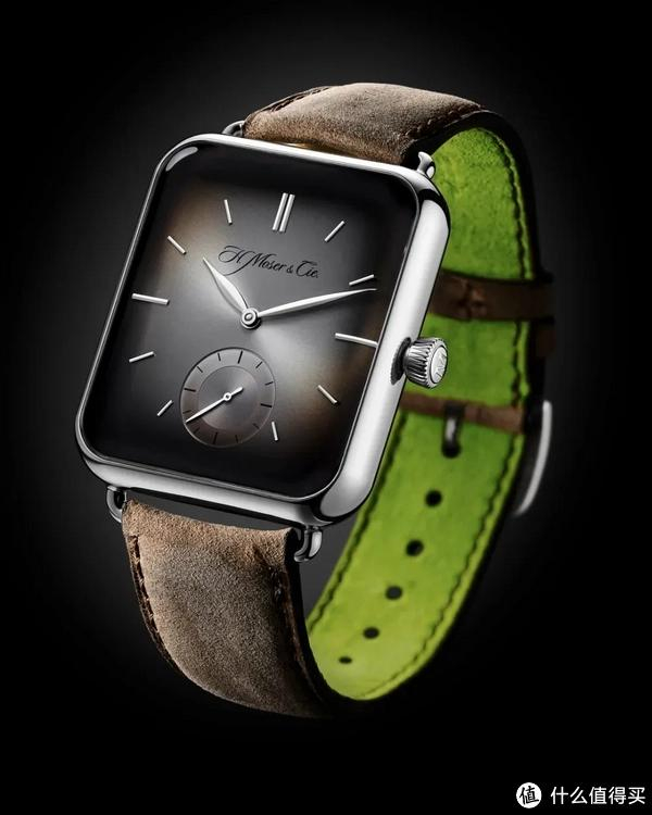 了枚同款造型的apple watch,内里却是100%瑞士制造与机械结构的swiss